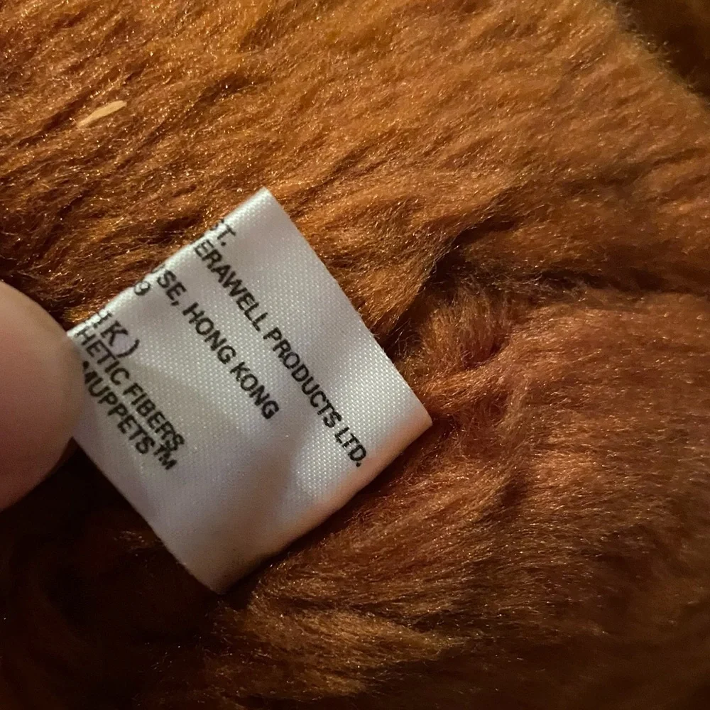 Vintage 1989 Rowlf Muppet stuffed toy collectible—Rare - Picture 6 of 7